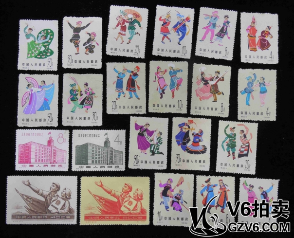 Lot176-116 特49、特53、特55 紀(jì)30、紀(jì)56 各1套 部分有黃